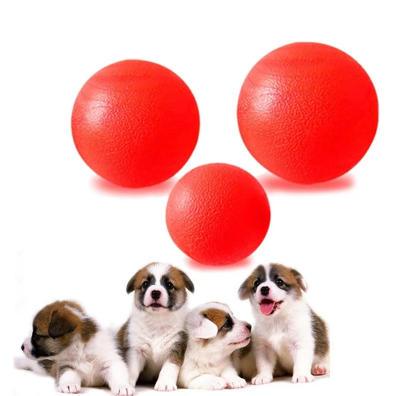 Dog Solid Rubber Ball