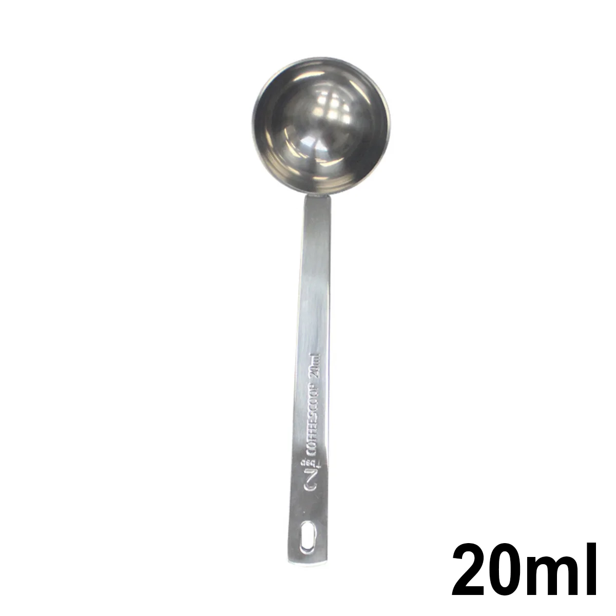 Premium Stainless Steel Coffee Scoop with Long Handle - Ideal