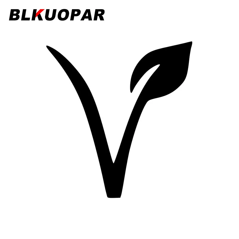 

Виниловый автомобильный стикер BLKUOPAR для веганов аниме креативная наклейка для холодильника с защитой от царапин индивидуальные технические автомобильные товары