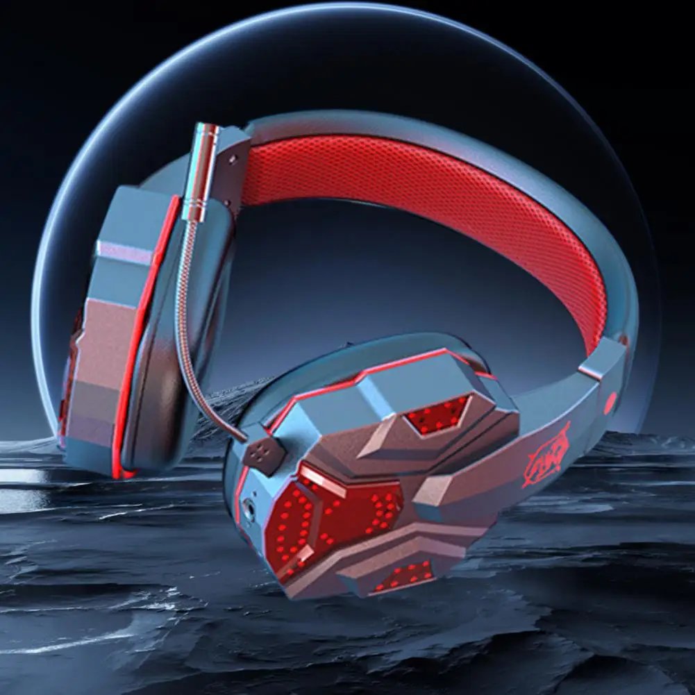 CyberGamingHeadsetGameHeadphoneImmersiveGamingExperienceStylish