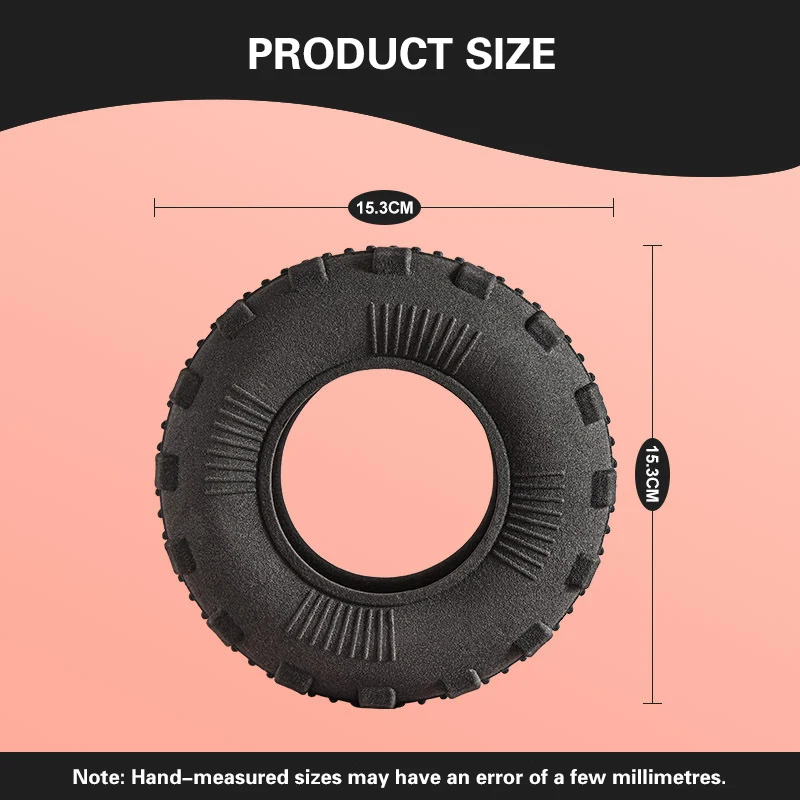 Pet Toy Dog Molar Bite Resistant Interactive Tire Toy Pet Cleaning Teeth Dog Toys for Large Dogs Pet Products Dog Items 5