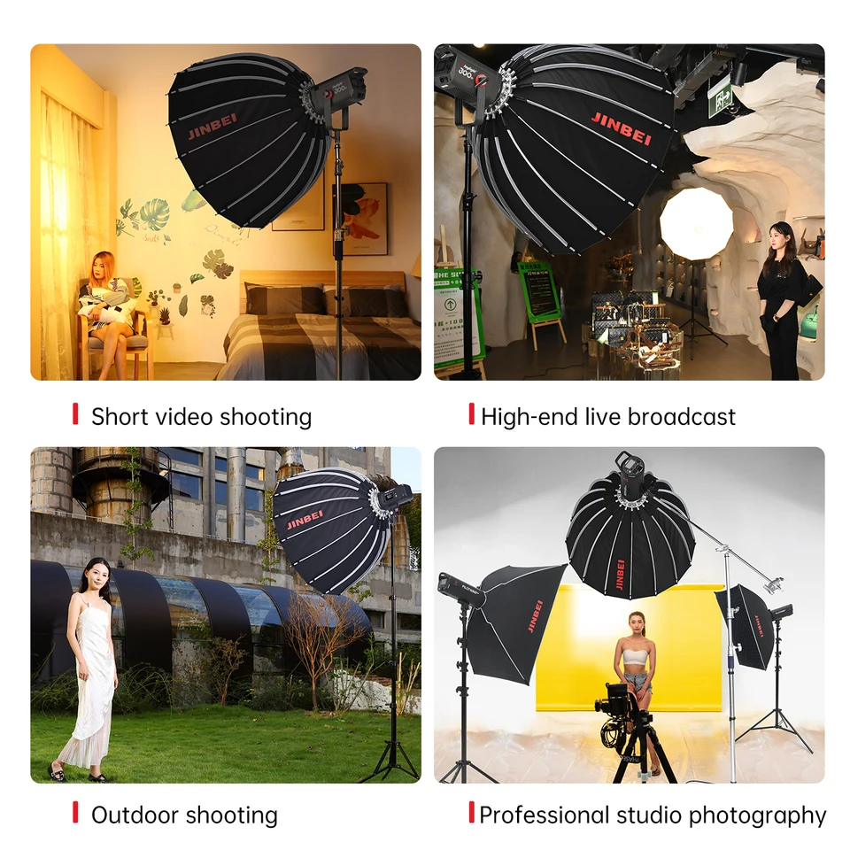 Godox Portable SB-UE 60 X 90cm / 24'' * 35''in Portable Rectangular Umbrella Softbox With Bowens Mount For Studio Speedlite I1469304091 - View #3