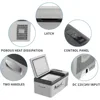 C15 Portable Freezer,12 Volt Car Refrigerator, 16 Quart (15 Liter) Fast Cooling 12V Car Fridge -4℉~68℉, Car Coole 4