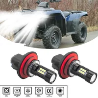 2pcs For Honda Headlight 6000K 9008 H13 Bulbs LED 50000H DC9V-30V For Honda For Rancher 420 2007-2012 1
