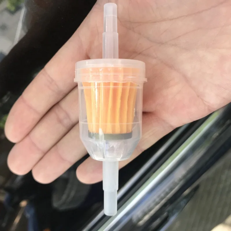 Universal Gasoline Gas Fuel Gasoline Oil Filter Motorcycle Scooter Filter Tool Motor ATV Fuel Accessories 10PCS