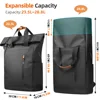 Heroic Knight Backpack Men Expandable Travel Backpack Daily Cycling backpack Waterproof High Capacity Man Outdoor hiking Handbag 4
