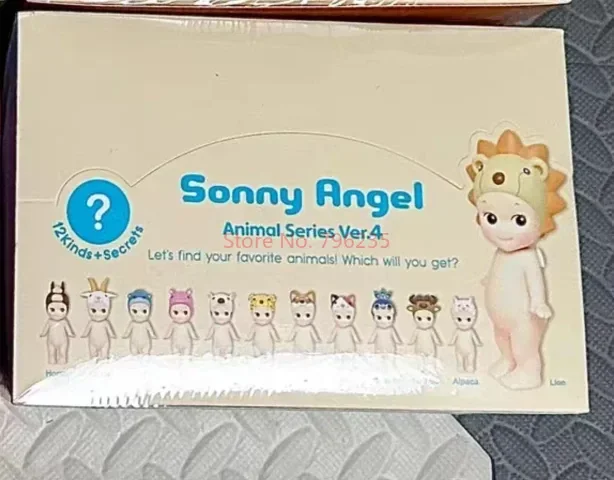 thumbnail image 1 of Caja sorpresa con diseño de Sonny Angel Hippers, aventura espacial marina, serie Insect World, tumbado, animales curiosos, regalo para niña, caja sorpresa, 1 of 5