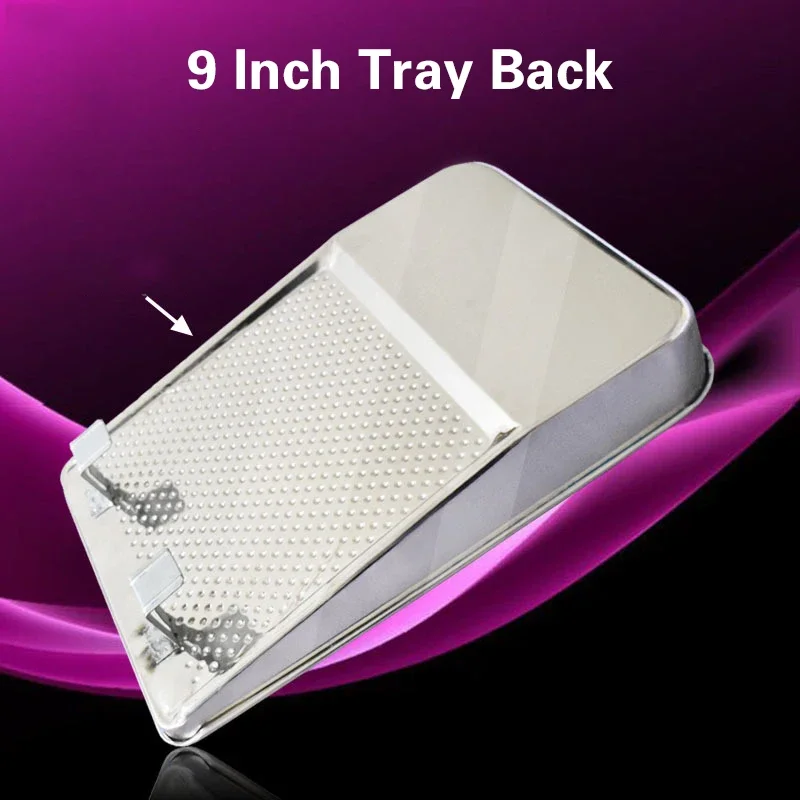 Tray Factory 9 "12" Metal Tray Tinplate Paint Roller Brush Paint Box Latex