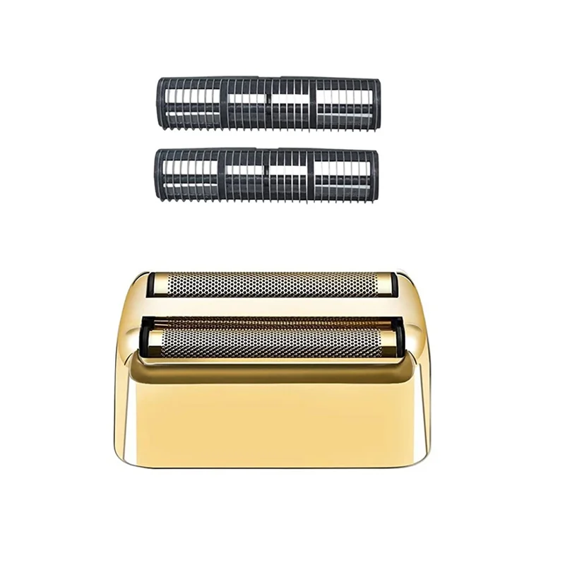 

Shaver Replacement Foil and Cutters for BaBylissPRO Double FXFS2 Metal Shaver Foil Replacement Gold