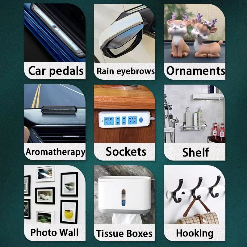 Ultra-Strong Nano Double-Sided Reusable Adhesive Tape
