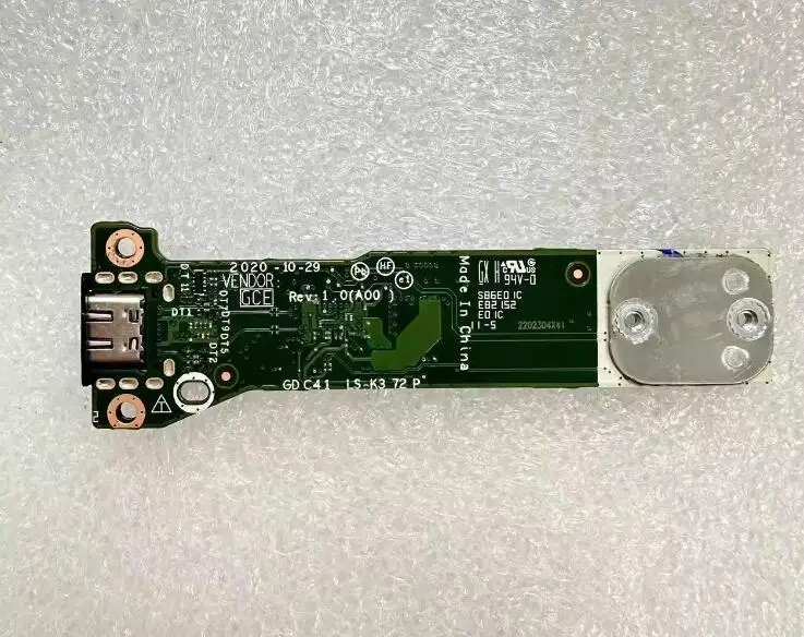 

Подлинная для DELL Latitude 7420 P135G USB-C зарядная плата 0VY00G