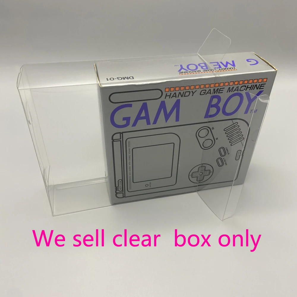 

100PCS Protecive box For Gameboy GB DMG-01 game console video game system storage box collect display box