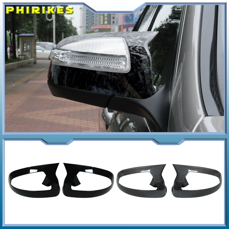 Couvercle de rétroviseur en Fiber de carbone véritable, pour Mercedes Benz classe C W204 S204 Viano Vito W639 ML W164 2007 – 2014 M