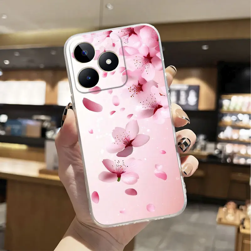 Marble Clear Shockproof Silicone Phone Case - Soft TPU Bumper