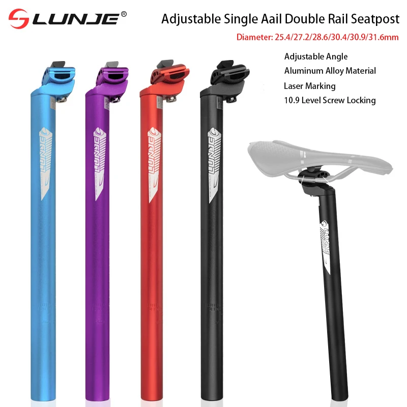 GANOPPER Bicycle Suspension Seatpost 25.4/27.2/28.6/30.4/30.9/31.6