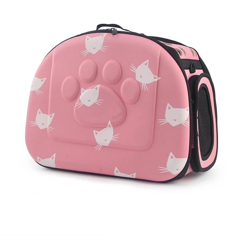 Cat Pattern Dog Carrier Bag Portable Cats Handbag Foldable Travel Bag Puppy Carrying Shoulder Pet Bags,pet backpack