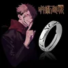Anime Jujutsu Kaisen Cosplay Prop Accessories Ryomen Sukuna Ring Inumaki Toge  Jewelry Cosplay Xmas Gift Wholesale 6