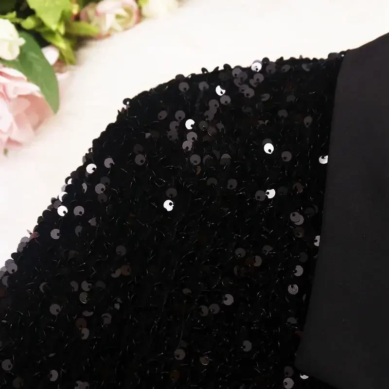 Рисунок 4 - Новинка, модные женские черные приталенные блейзеры