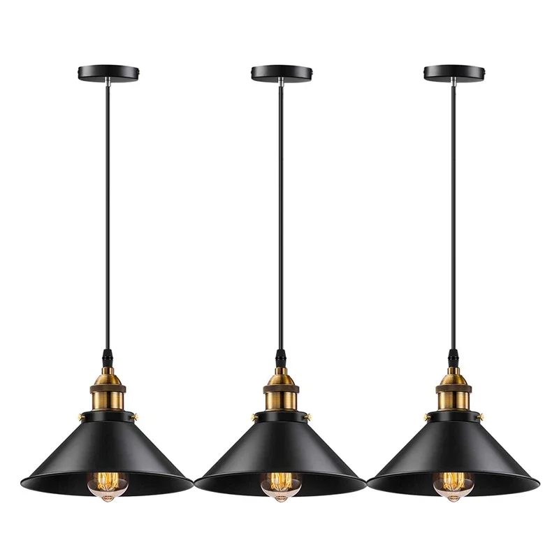Vintage Pendant Light Loft Retro Chandelier Pendant Lamp E27 Base Industrial Hanging light Edison Home Lighting Living Room Pendant Lights Pendant Lamp Chandelier Lighting Vintage Pendant Lights