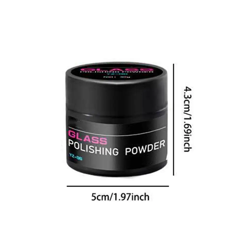 30g Glass Polishing Cerium Oxide Powder Car Window Polish Mirrors Powder Glass Remove Composite Rare Repair Tool