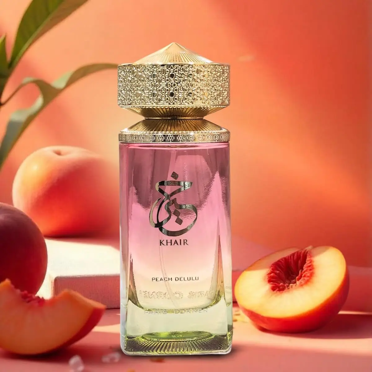 Khair Peach Delulu Women's Perfume - Oriental Arabian Dubai Fragrance_voghion.com