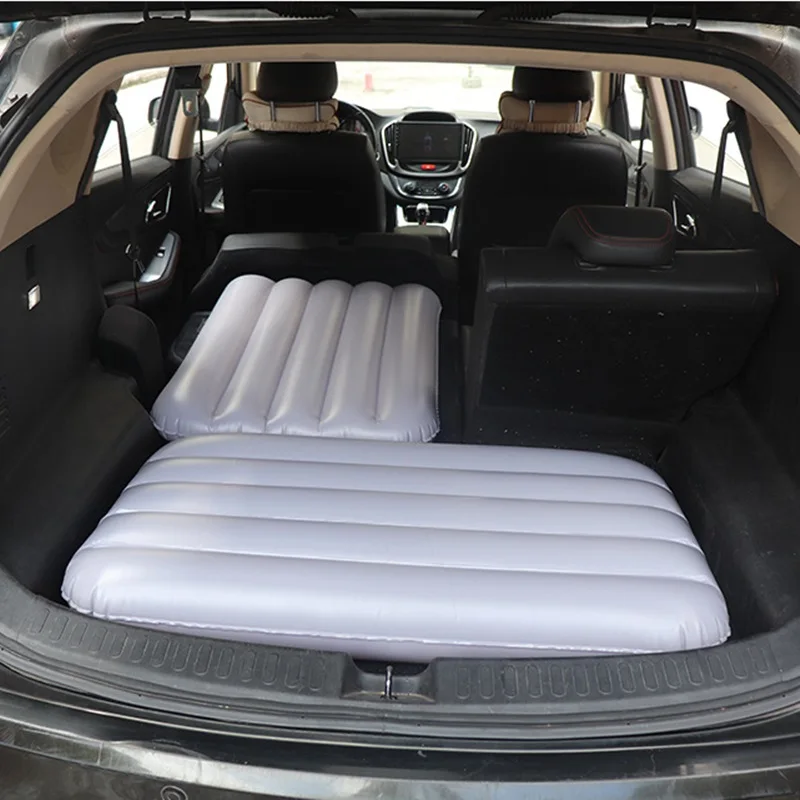 Car Trunk Mattress Travel Folding Inflatable Bed Cushion Leveling Mat Vehicle Accessories Rear Seat Inflatable Sleeping Mattress