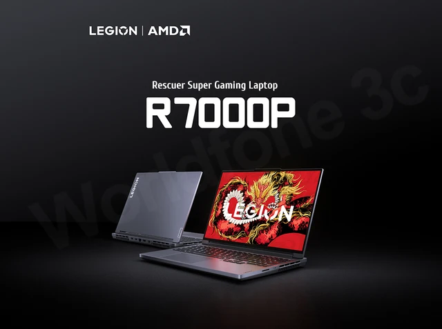 Lenovo-geforce r7000pゲーミングノートパソコン、16インチ画面、amd 