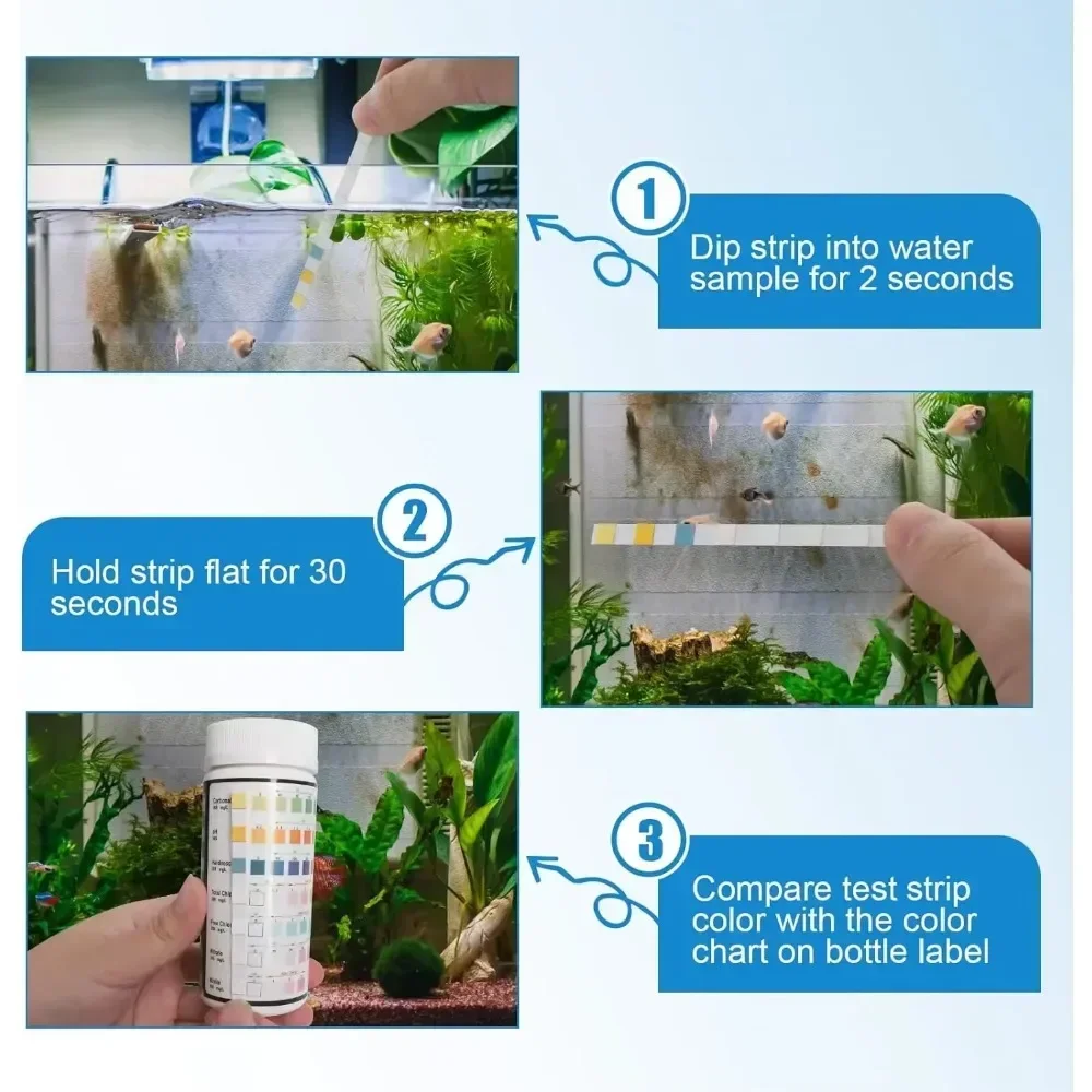 Aquarium Freshwater Test Strip 3