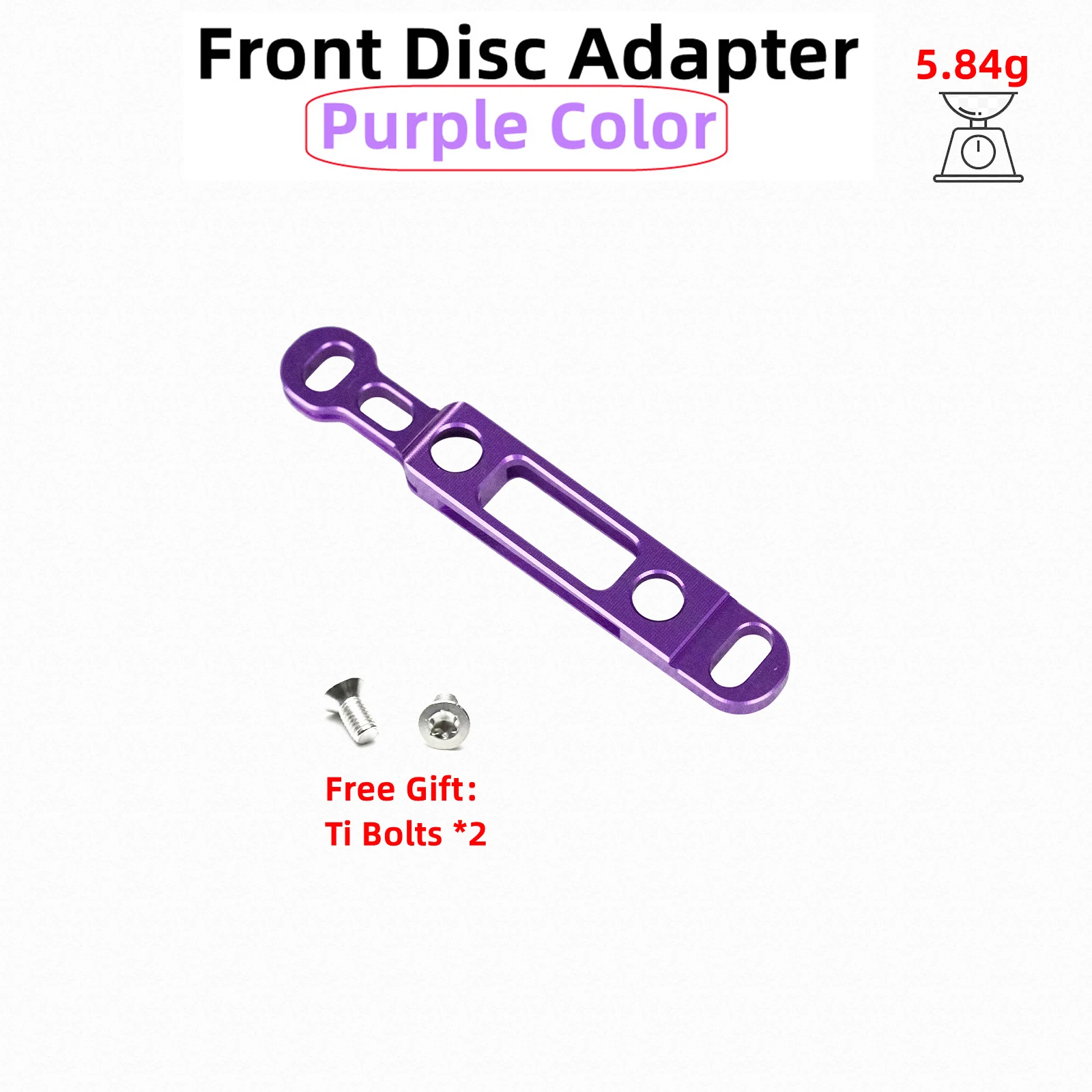 Road Bike Ultralight Disc Mount Adapter R8170 Front and Rear