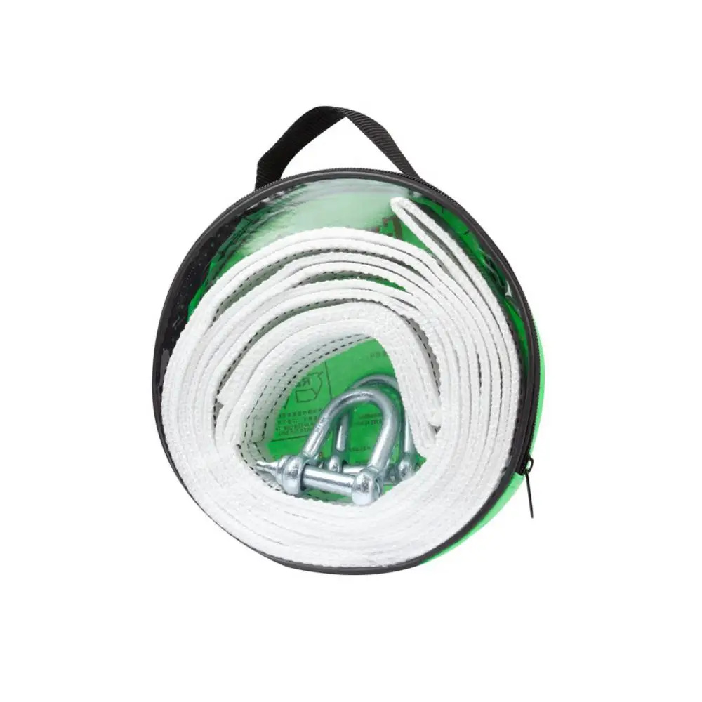 

Anti-breakage Off-road Rope 4 Meters 5 Tons Double Thick Car Traction Rope Portable For Car Motorcycle Truck Car Tow Rope