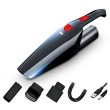 

Car Vacuum Cleaner - Handheld Vacuum Cleaner 4500Pa Suction, Hand Vacuum Wet and Dry Cleaning Portable Vacuum Cleaner