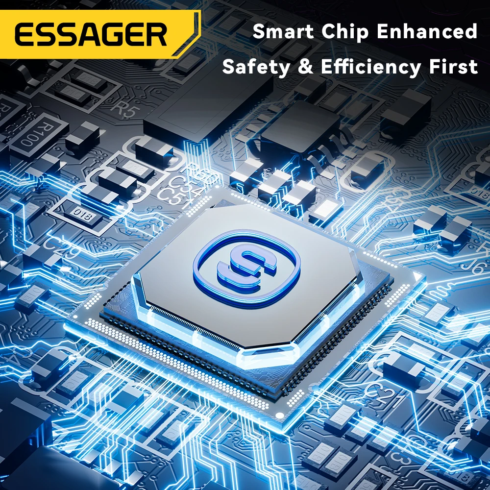 Essager 70W Car Charger Quick Charge 3.0 4.0 PPS USB Type C Fast Charging Car Phone Charger For iPhone 15 14 Xiaomi Samsung S23