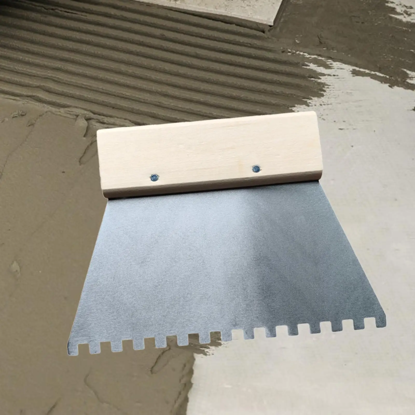 Tile Trowel Concrete Spatula Steel Trowel Putty Notched Spreader Grout Spreading Tools Wall Cement Drywall plastering trowel grout trowel concrete trowel