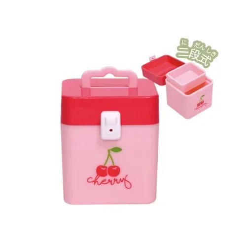TARLIN Original Gashapon Figure Kawaii Beauty Cherry Style Makeup Cosmetic Case Miniature Cute Capsule Toy Doll Accessories