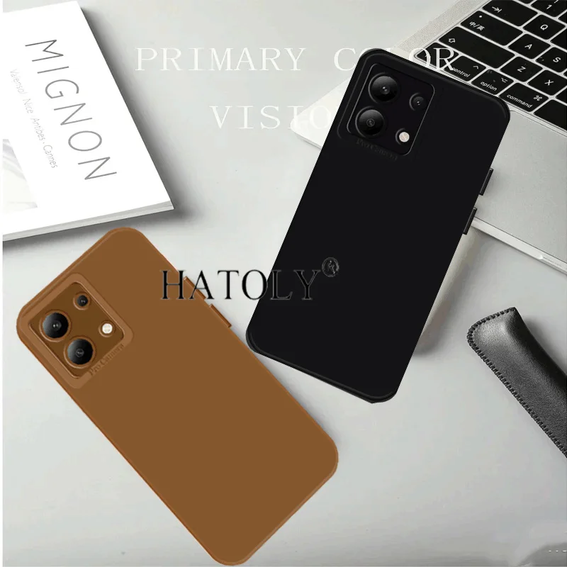 Per Xiaomi Redmi Note 13 Custodia 4G Per Xiaomi Redmi Note 13 Custodia Slicone Funda Coque Cover Posteriore Morbida In Tpu Redmi Note 13 4G