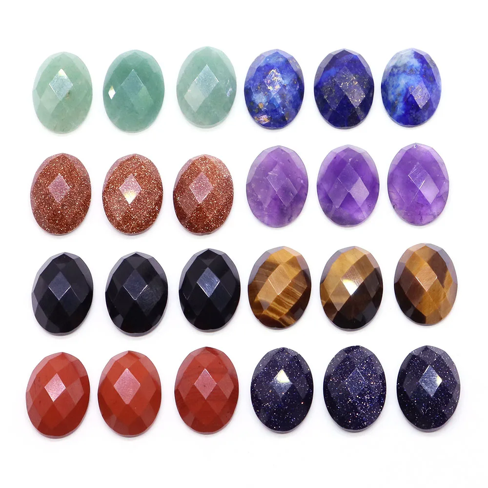 SUPERFINDINGS Lot De 50 Cabochons En Pierre Précieuse