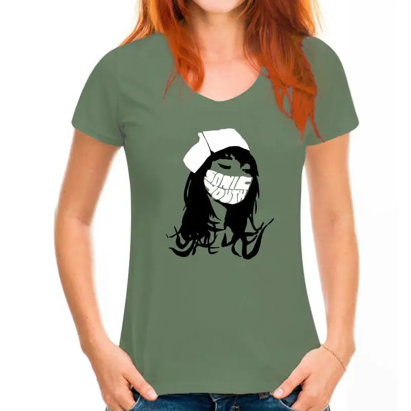 thumbnail image 1 of Camiseta 'Nurse' (roja) de Sonic Youth, 1 of 5