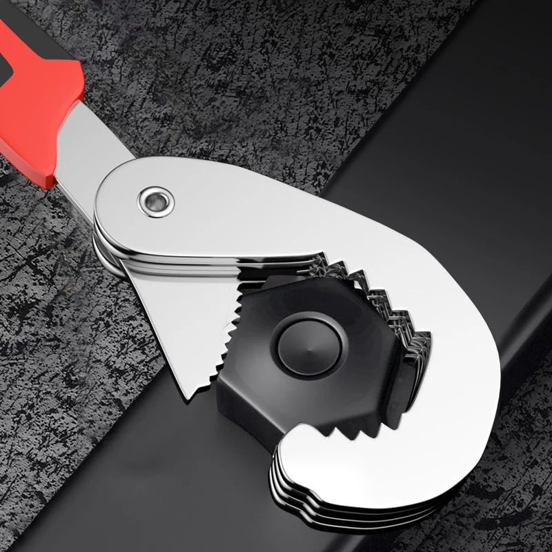 Adjustable Open End Double Wrench Multifunctional Universal Pipeline High Carbon Steel Wrench Set Manual Hardware Grip Tool wrench set