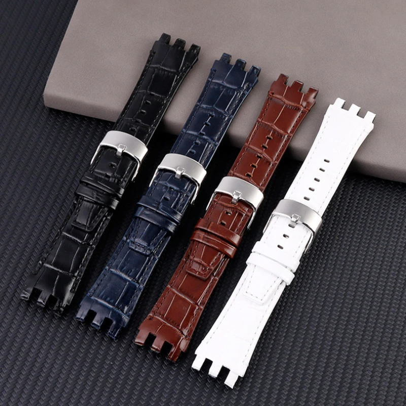 Elegant 22mm Cowhide Leather Wristband Bracelet with Tool - Men's Accessory