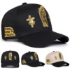 Unisex Cross Embroidery Baseball Caps Spring and Autumn Outdoor Adjustable Casual Hats Sunscreen Hat Sports
