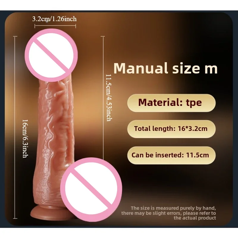 Realistic Dildo Cup Dildo 4 Size Female Masturbator Clitoral Stimulator Big Dick Lesbian Sex Toys For Women Adult supplies 18+