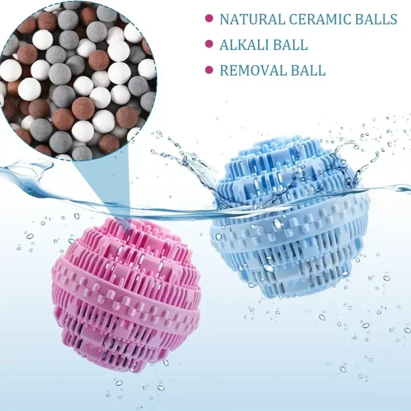 Laundry Balls For Washing Machine Reusable Laundry Balls Portable Dryer No Damage Enhances Cleaning For Washing Machines