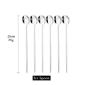 6Pcs Silver