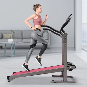 Folding Treadmill with Incline with LED Monitor Running Jogging Walking Exercise Machine Space Saving for Home Gym Easy Assembly 1