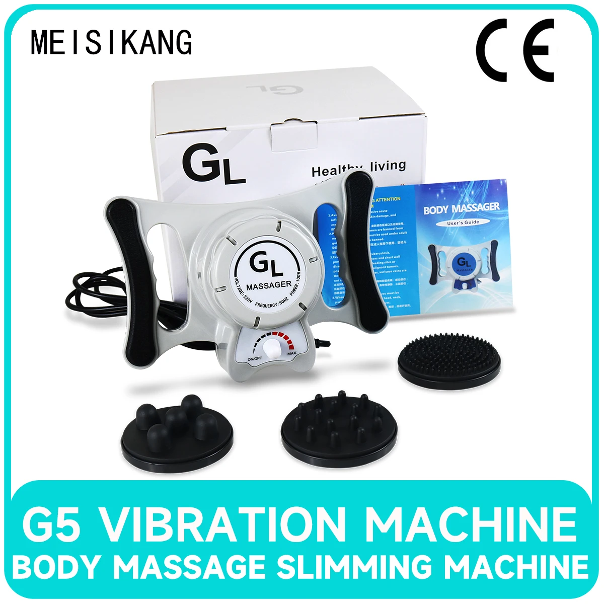 

MEISIKANG G5 Vibrating Massage Machine High Frequency Muscle Relieve Body Slimming Weight Loss Anti Cellulite Equipment