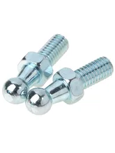 2Pcs Car Accessories Boot Bonnet Lift Support Gas Strut End Fitting Ball Pin Joint Valve Spring Holders Front Rear  