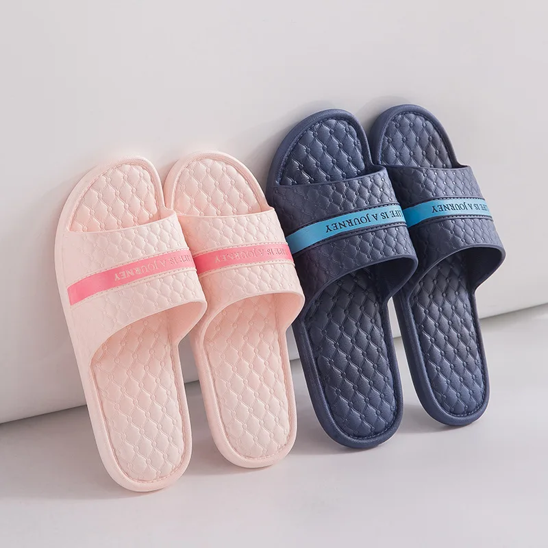 36L7-Soft household summer home slippers for women indoor and outdoor couple slippers soft thick soled cute cat home slippers for men and women summer eva anti slip home bathroom slippers ins