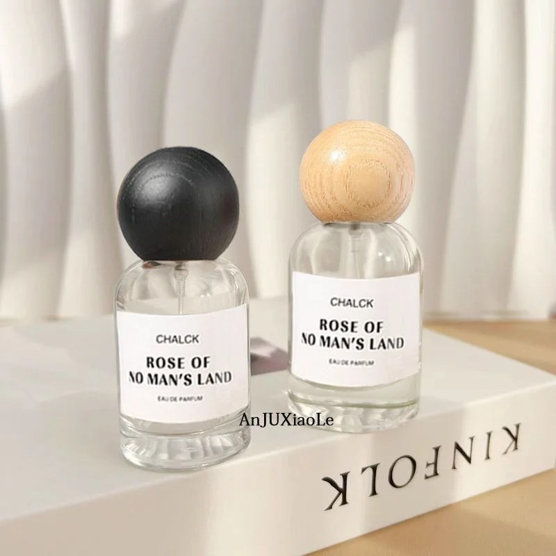 50PCS 30-50ml Transparent Glass Spray With Wooden Lid, Refillable Travel Perfume Spray, Empty Fine Mist Bottle_voghion.com