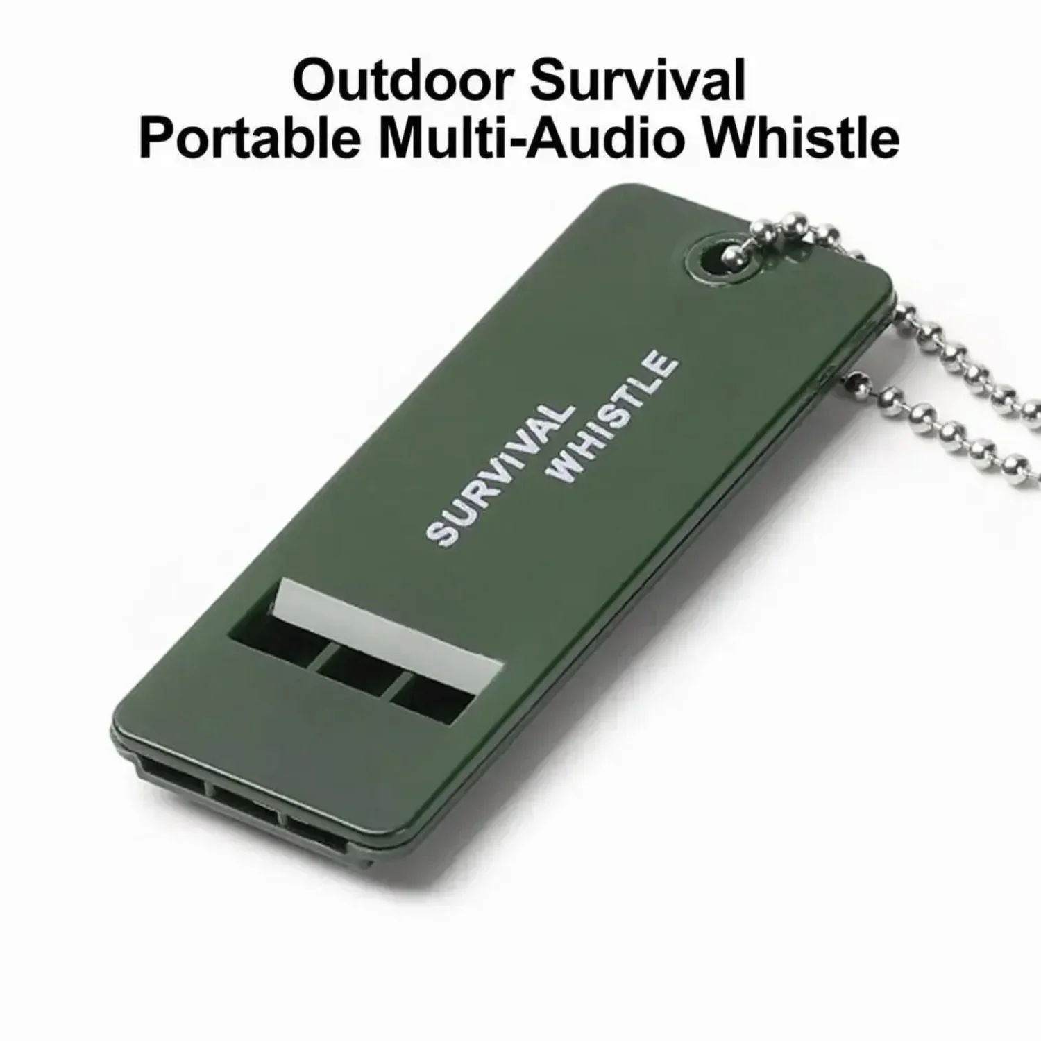 New Survival Plastic Super LoudRescue Survive signal sound Whistle camp hike outdoor tool emergent bushcraft mountainclimb sport