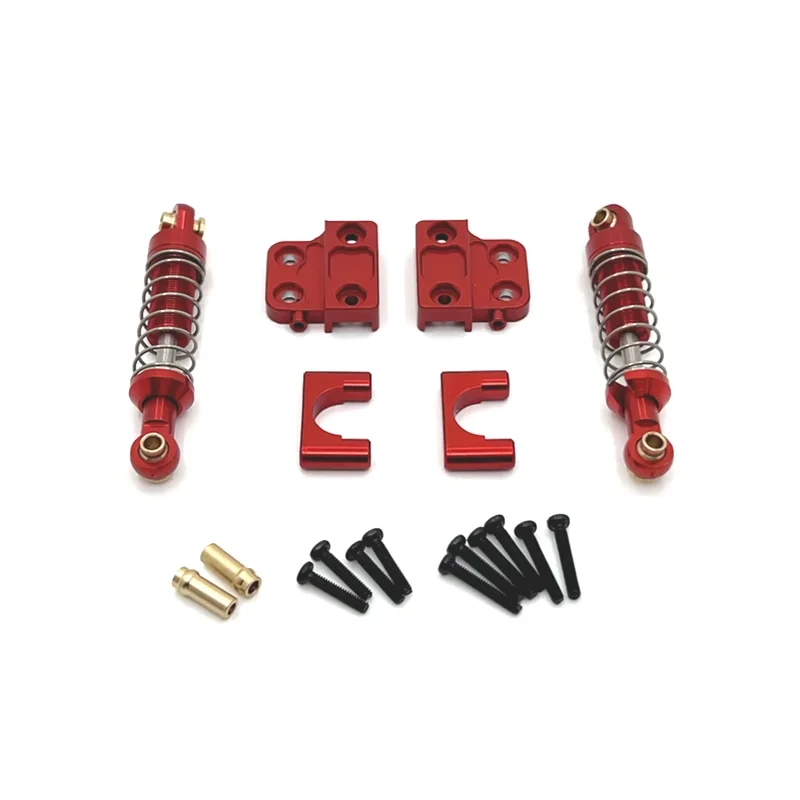 Enhanced Metal Chassis Gearbox Assembly with Pull Rod and Shock Absorber